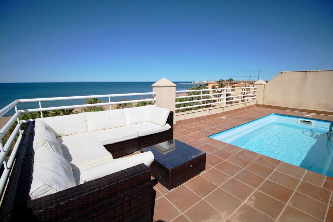 Apartament Atico Con Piscina Privada En Primera Linea Denia Zewnętrze zdjęcie