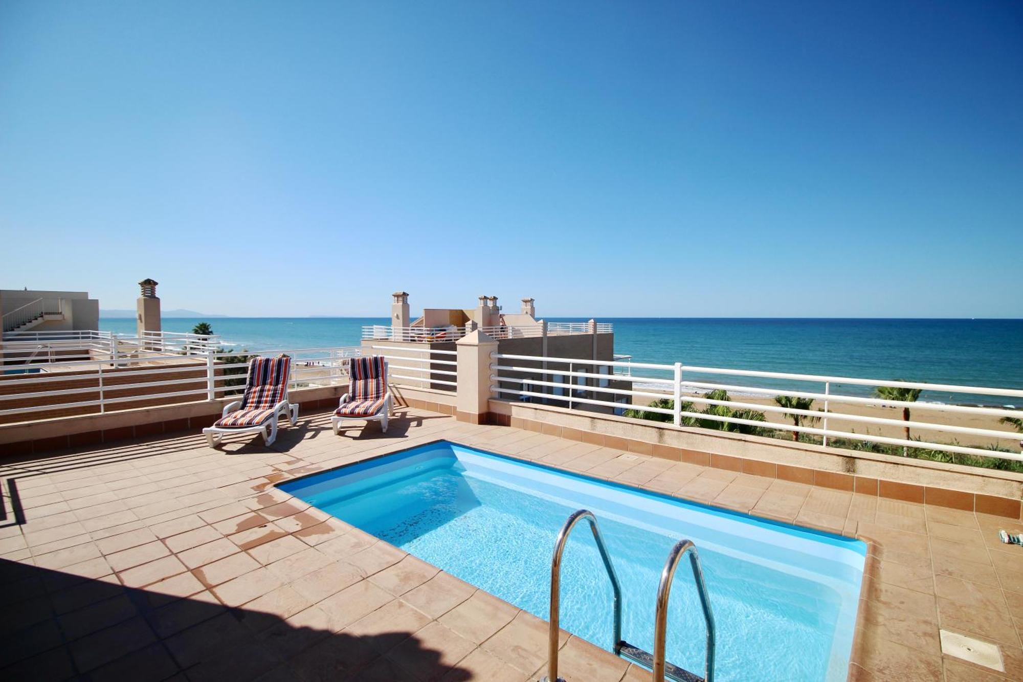 Apartament Atico Con Piscina Privada En Primera Linea Denia Pokój zdjęcie